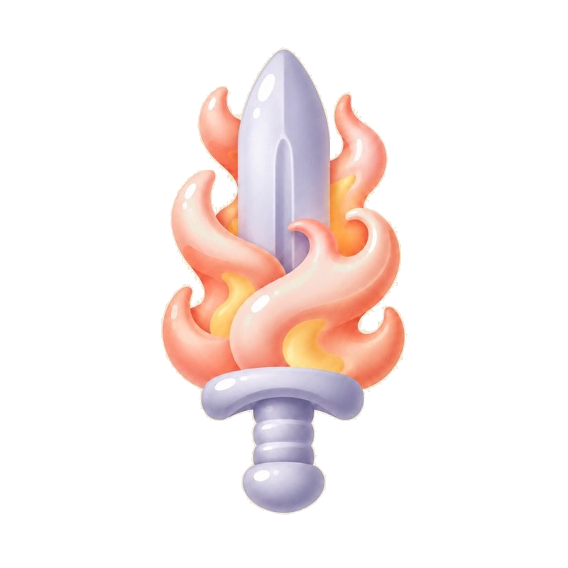Fire forges Metal relationship illustration