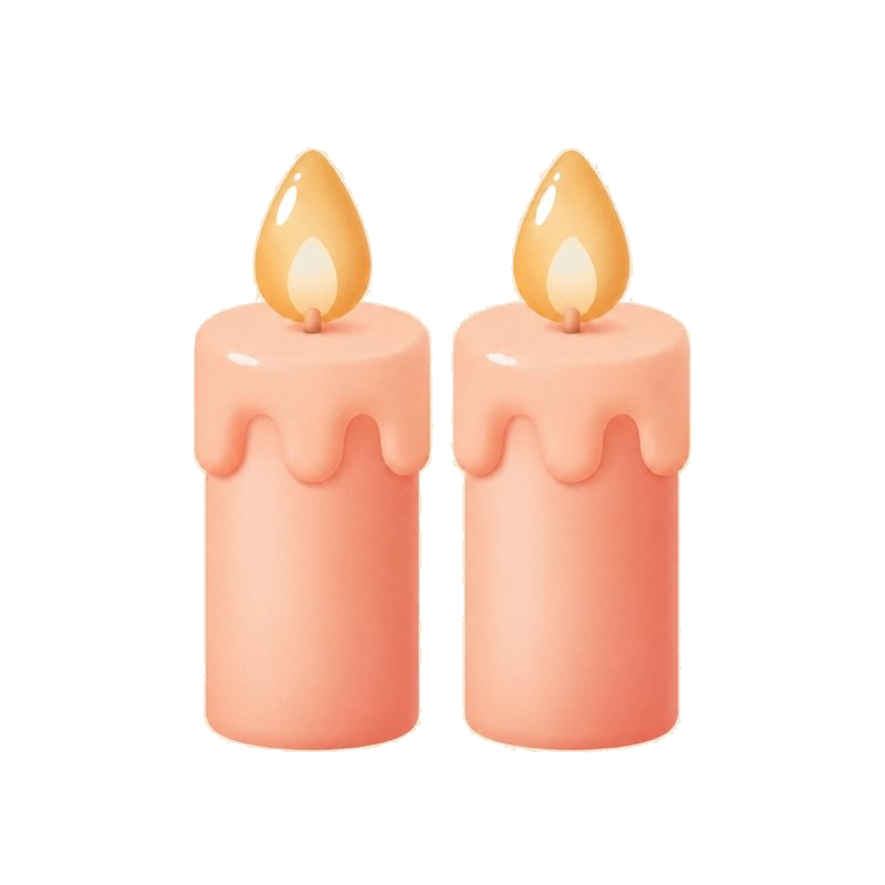 Two Fires — flames that feed each other relationship illustration